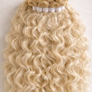 Blonde Curly Hair Extensions